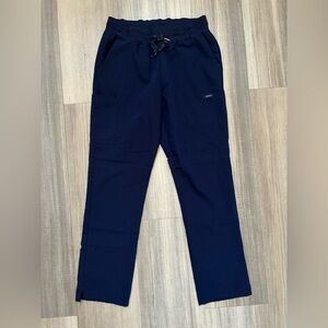 Spirit Scrubs Women's Navy Blue Scrub Pants- Medium